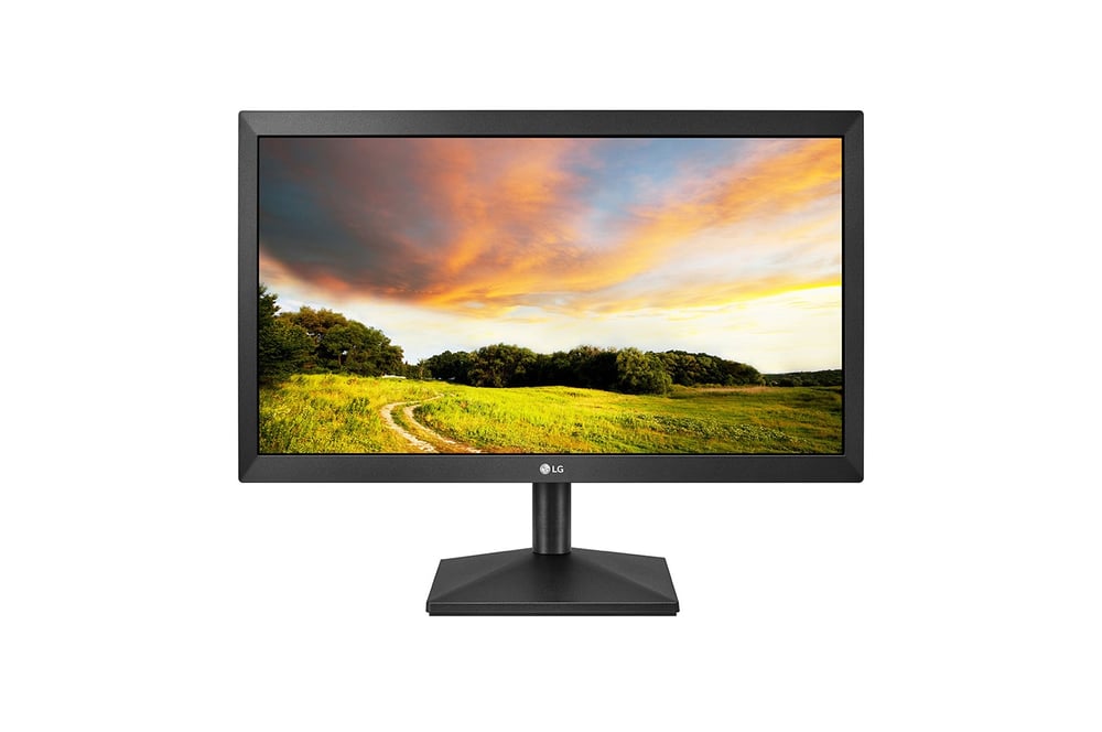 Monitor LG 19,5", HD, 75Hz, 2ms, TN, HDMI e VGA, Ajuste de Inclinação, Preto - 20MK400H-B