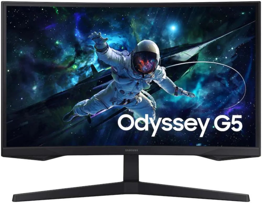 Monitor Gamer Curvo Samsung Odyssey G5 32", QHD, 165Hz, 1ms, FreeSync, HDR10 - LS32CG552ELMZD