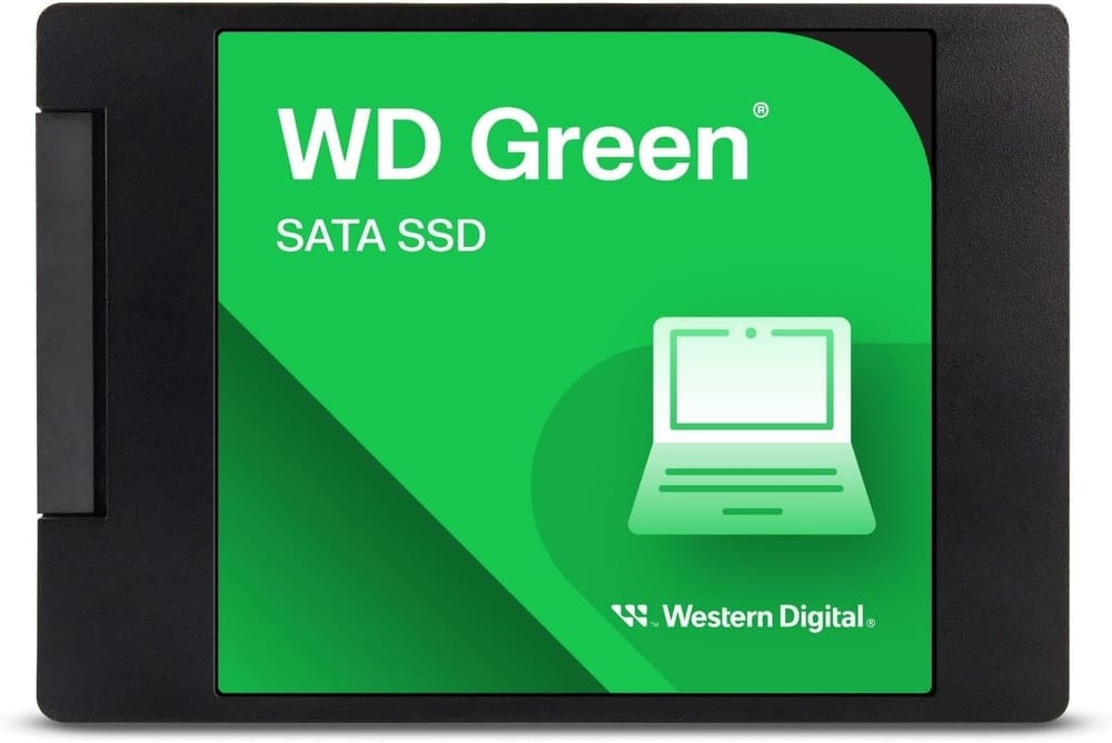 SSD WD Green, 480GB, SATA III, 2.5", Leitura: 545MB/s, Gravação: 430MB/s, Preto - WDS480G3G0A