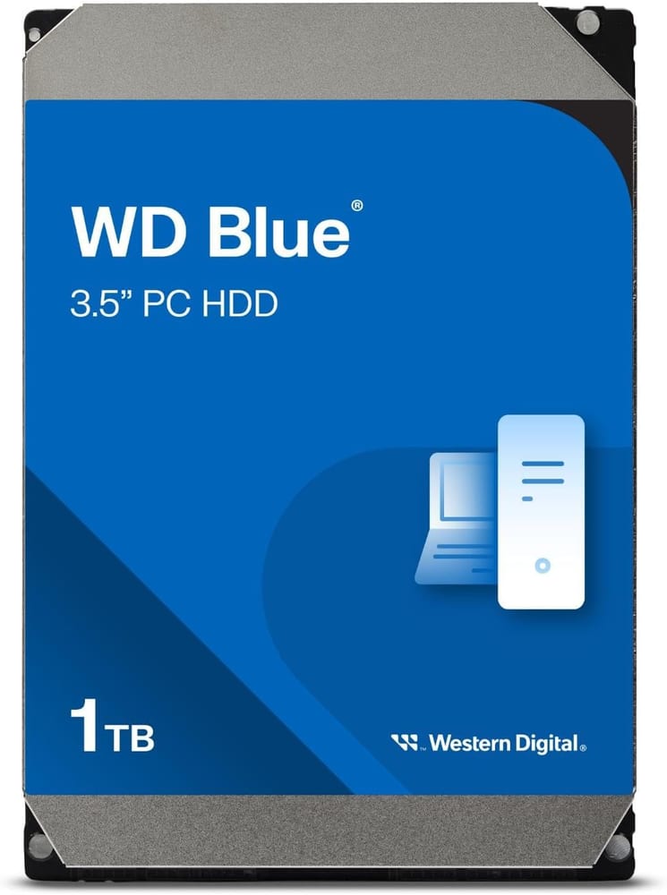 HD Western Digital WD Blue 1TB, 3.5", SATA III 6Gb/s, 7200RPM, Cache 64MB - WD10EZEX