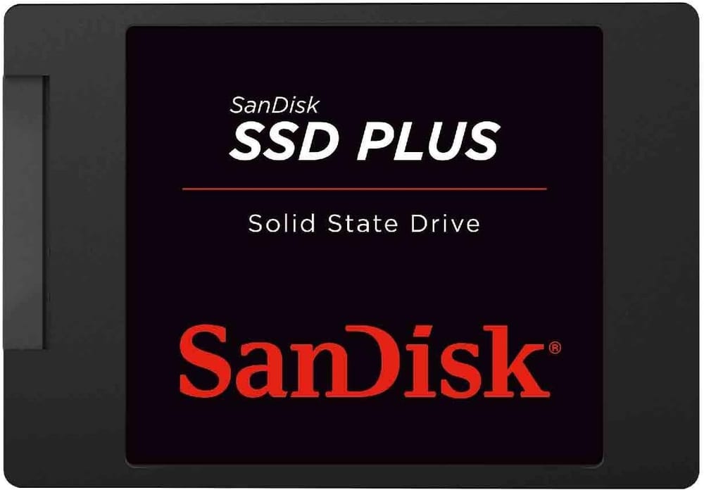 SSD SanDisk Plus 240GB, 2.5", SATA III 6Gb/s, Leitura 530MB/s e Gravação 440MB/s - SDSSDA-240G-G26