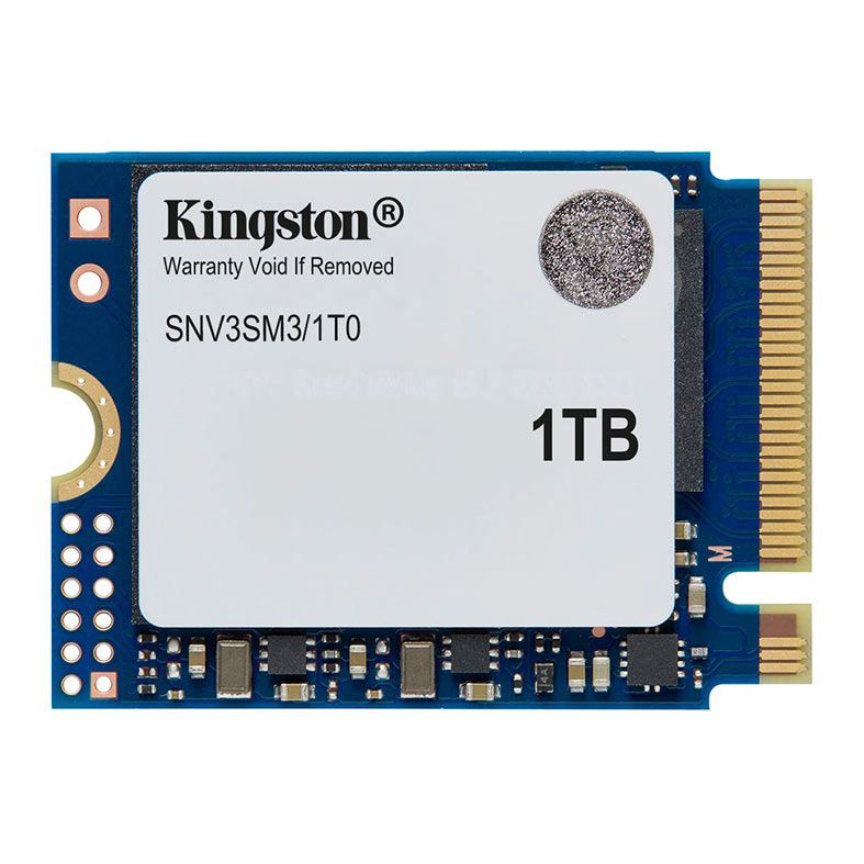 SSD Kingston NV3 1TB M.2 2230 PCIe 4.0 NVMe 6000MB/s Leitura