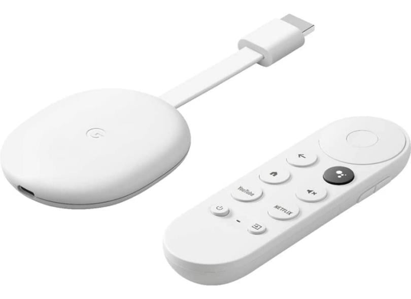 Google Chromecast com Google TV (HD) - Streaming Full HD 1080p com Controle por Voz e HDR