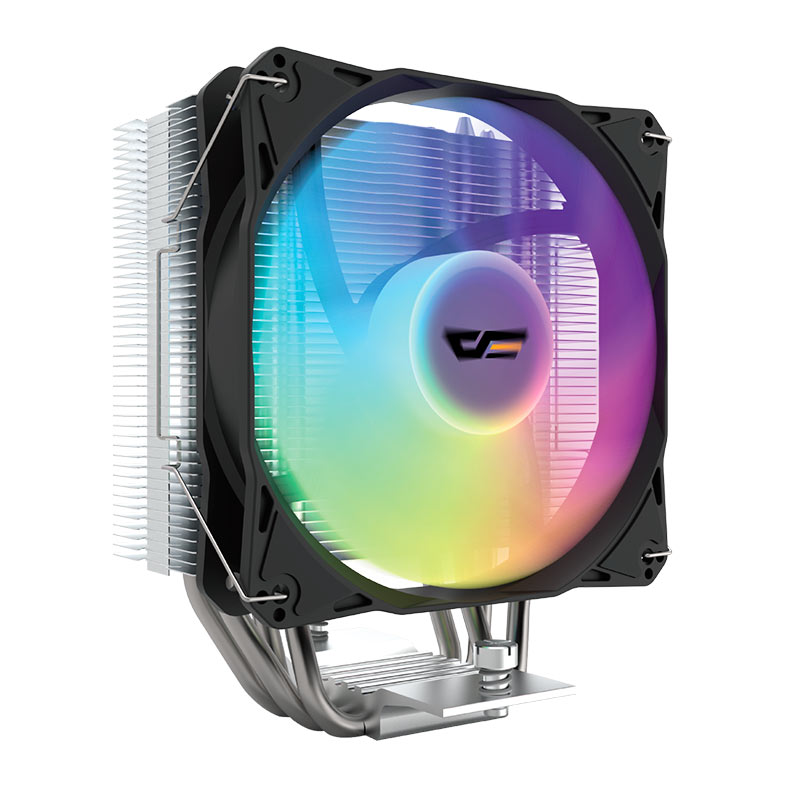 Air Cooler Darkflash Aigo Z4 ARGB 120mm Preto para Intel e AMD