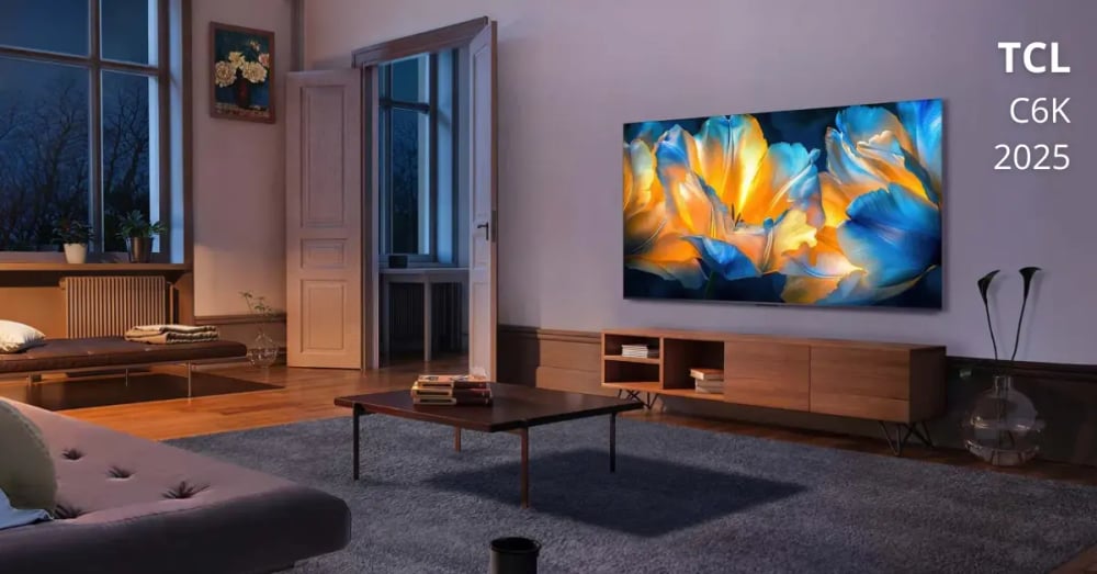 TCL 55" C6K Premium QD-Mini LED QLED 4K 144Hz Google TV com Áudio Onkyo 2.1