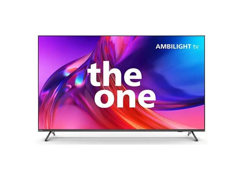 Smart TV Philips The One 75" 75PUG8808/78 4K UHD 120Hz Ambilight com Google TV e Dolby Vision