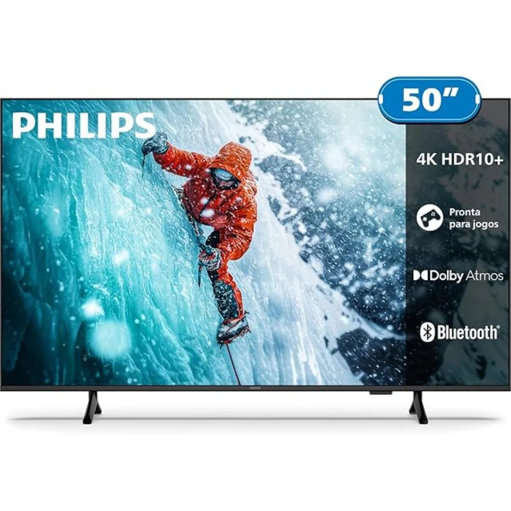 Smart Tv Philips 50" 4k LED Wi-fi Titan Os -50pug7300/78