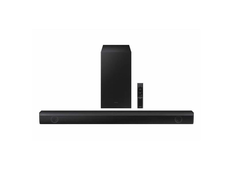 Soundbar Samsung HW-B550 2.1 Canais 410W com Subwoofer Sem Fio, DTS Virtual:X, Dolby Audio, Bluetooth e HDMI ARC