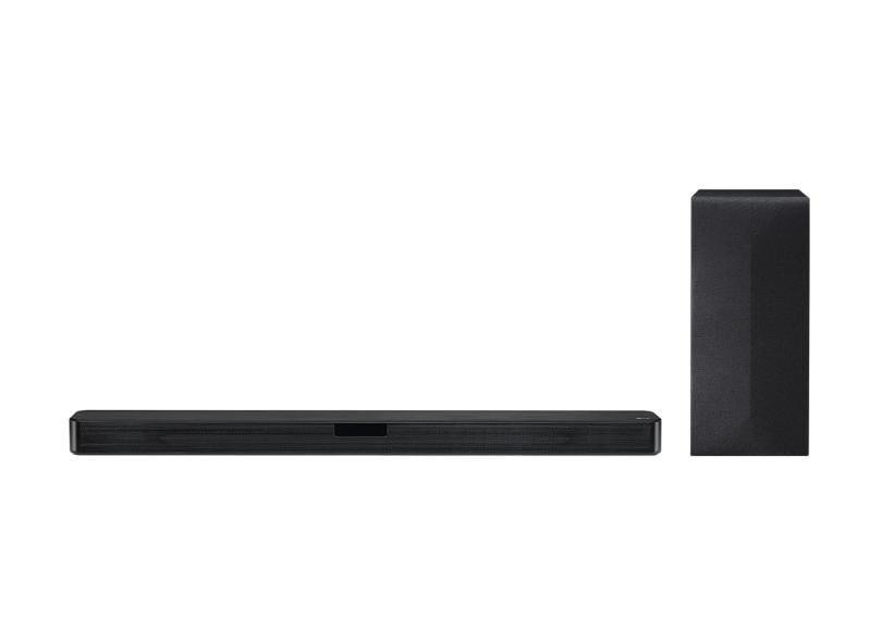 Soundbar LG SN4 2.1 Canais 300W RMS com Subwoofer Sem Fio, DTS Virtual:X, AI Sound Pro, Bluetooth e HDMI