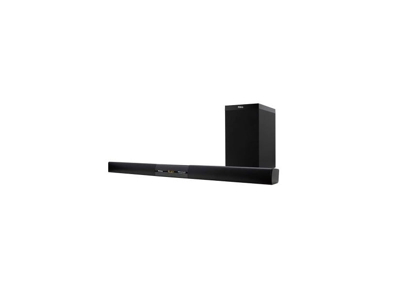 Soundbar Philco PHS180BT 2.1 Canais 180W com Subwoofer Ativo de 6", Bluetooth, Entradas Óptica, Coaxial e USB - Bivolt