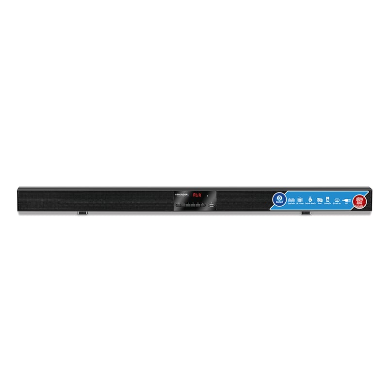 Soundbar Mondial SB-03 2.1 Canais 100W RMS com Subwoofer sem Fio, Bluetooth, USB, Rádio FM e Controle Remoto
