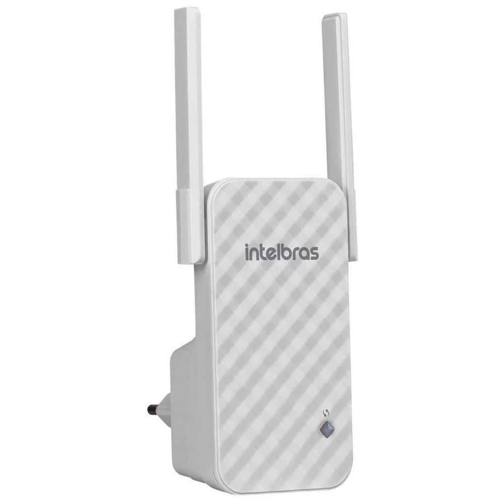 Repetidor de Sinal Wi-Fi Intelbras IWE 3001 N300 300Mbps com 2 Antenas Externas