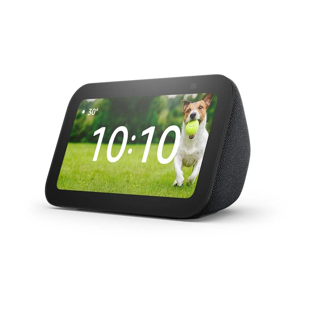 Amazon Echo Show 5 (3ª Geração) - Smart Display 5,5" com Alexa, Câmera 2MP e Som Aprimorado, Preto