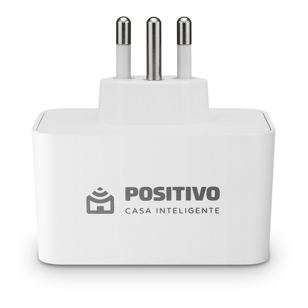 Tomada SMART PLUG MAX WI-FI POSITIVO CASA INTELIGENTE, 16A, NBR 14136, CONFIGURACAO RAPIDA, 1600W BIVOLT - COMPATIVEL COM ALEXA