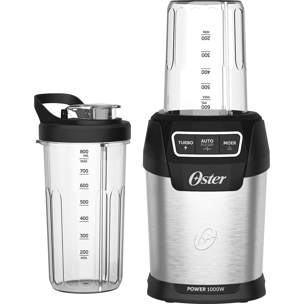 Liquidificador Portatil Oster Ultra Power Blender 1000 com 2 Copos OBLD100 220V