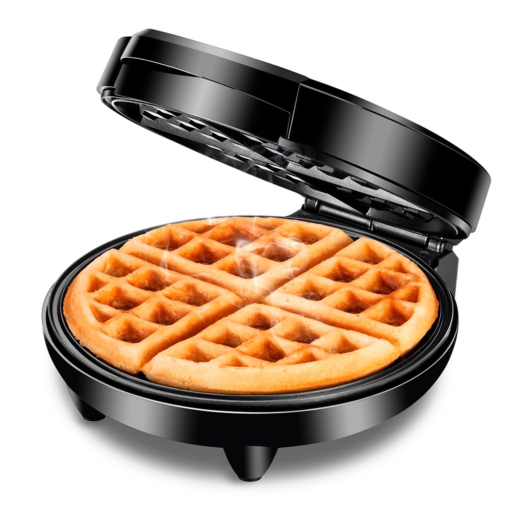 Máquina de Waffle Mondial Pratic Waffle GW-01 1200W Preto/Inox 220V