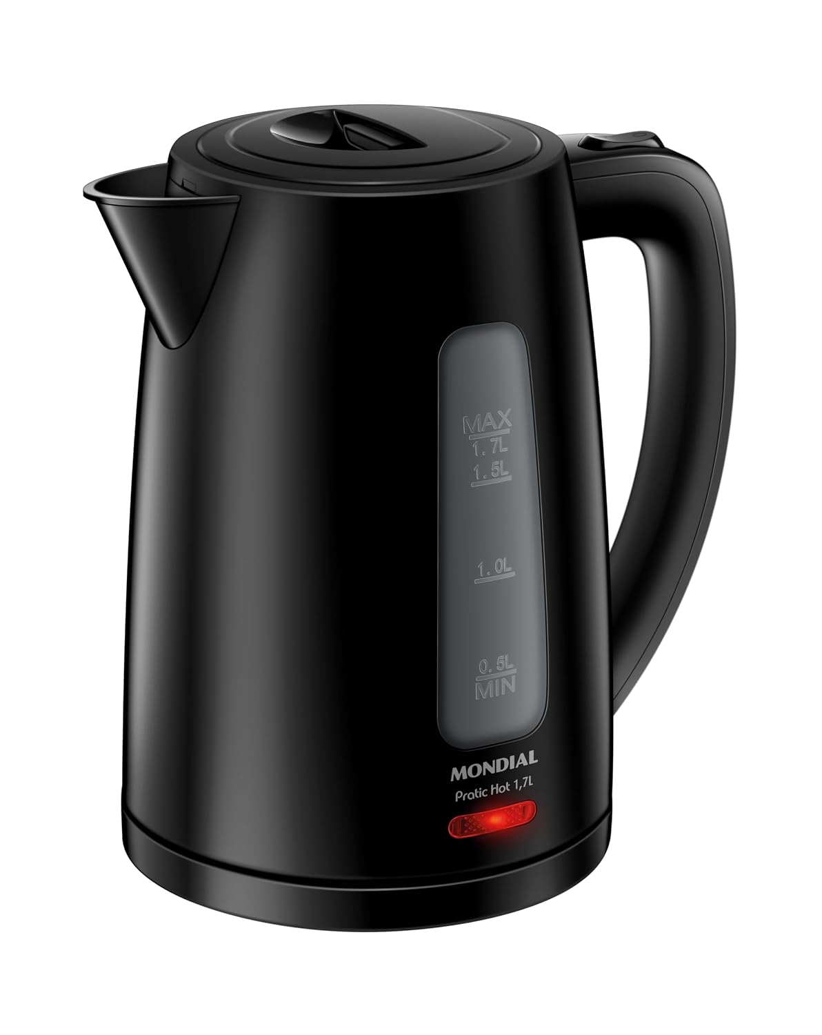 Chaleira Elétrica Mondial Pratic Hot CE-17 1,7L 1200W Preto 127V