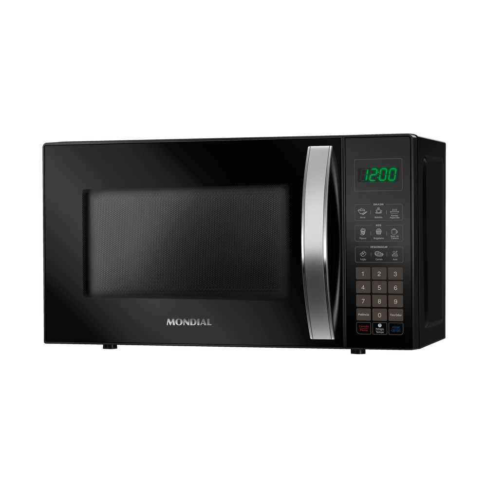 Micro-Ondas Mondial 21L Preto 1200W MO-01-21-B 127V