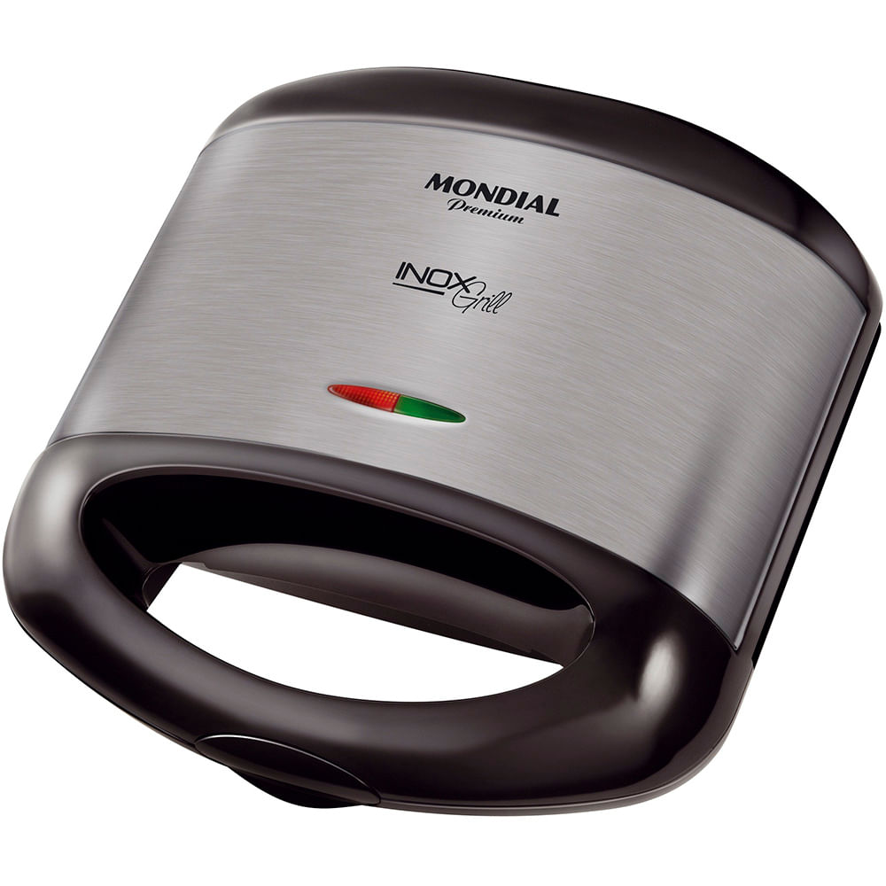 Grill e Sanduicheira Mondial Premium S-07 Inox 800W 110V