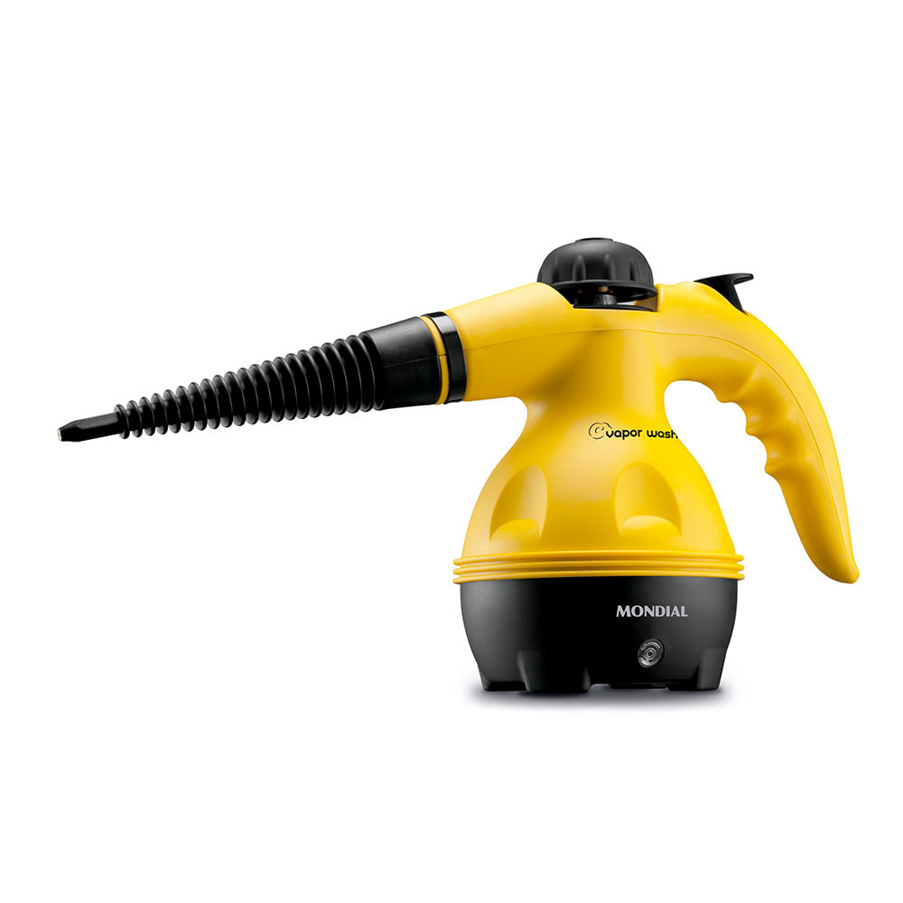 Higienizador a Vapor Mondial Vapor Wash HG-01 1000W Amarelo/Preto 127V