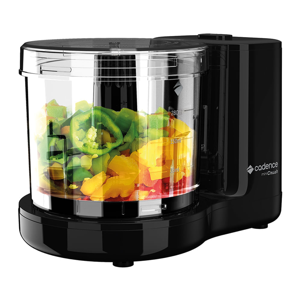 Miniprocessador Picador Cadence Mini Crush 70W Preto 127V