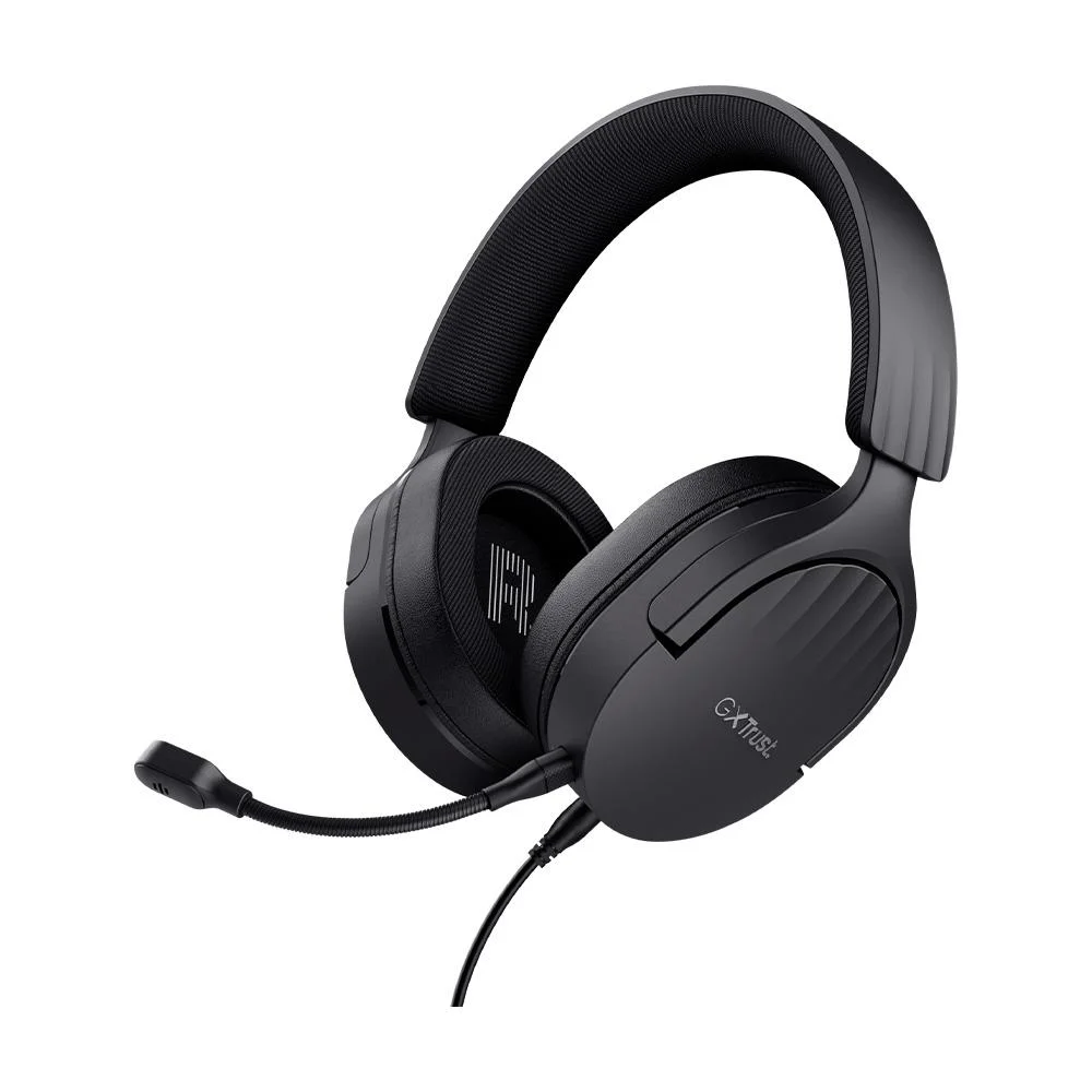 Headset Gamer Trust GXT 489 Fayzo Drivers 50mm P3 Multiplataforma Preto