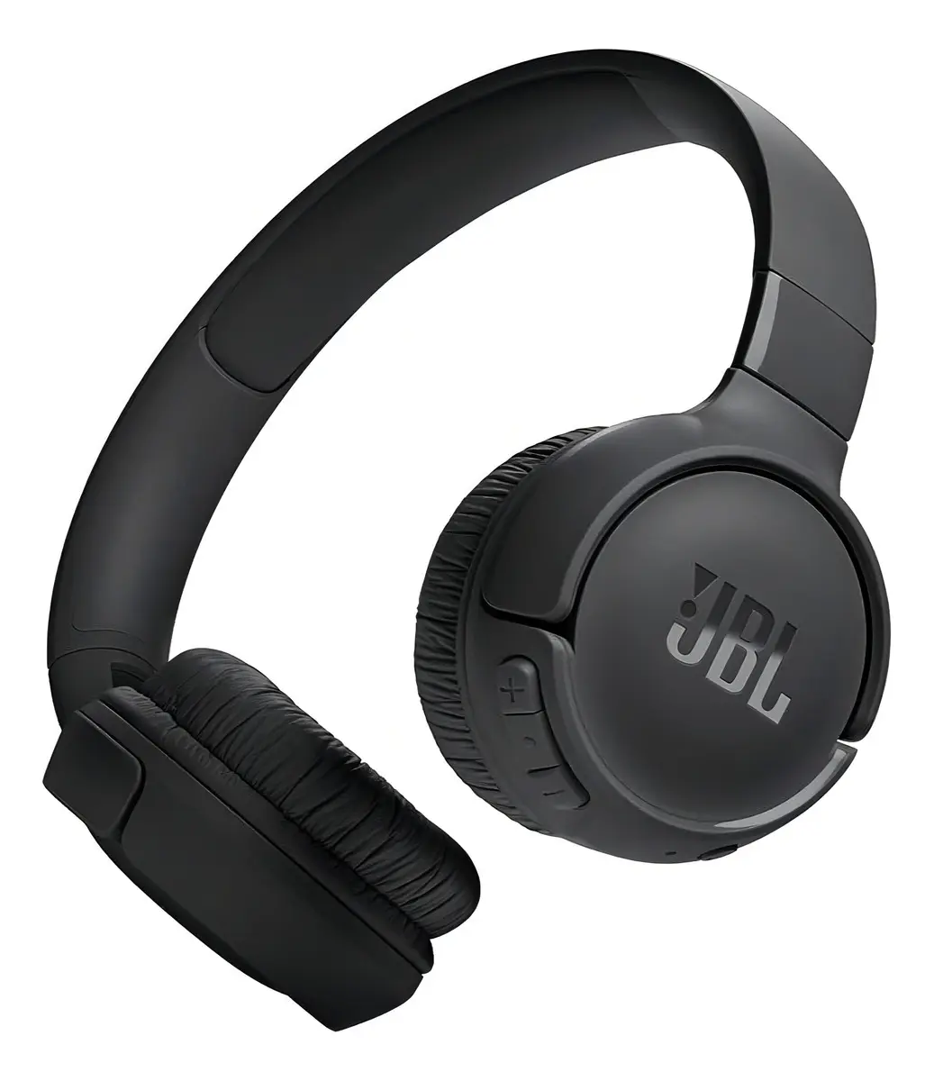 Fone de Ouvido Bluetooth JBL Tune 520BT, On-ear, JBL Pure Bass, Bluetooth 5.3, Bateria de até 57 Horas, Preto