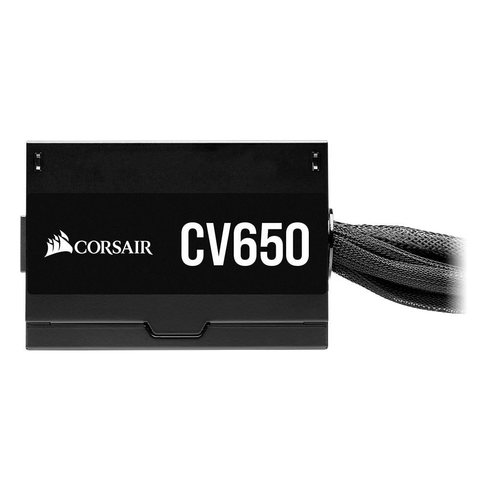 Fonte Corsair CV650, 650W, 80 Plus Bronze, PFC Ativo, Ventilador 120mm, ATX, Preto - CP-9020211-BR