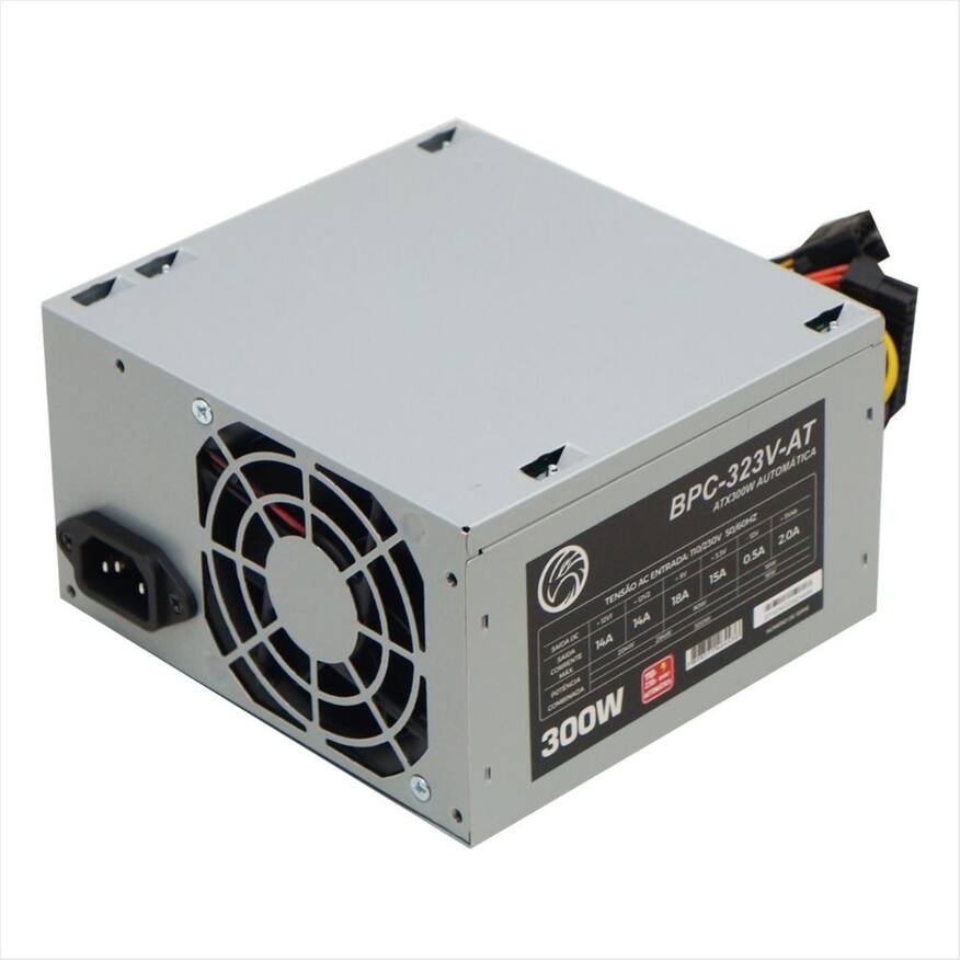 Fonte ATX Brazil PC BPC-323V-AT 300W bivolt automático
