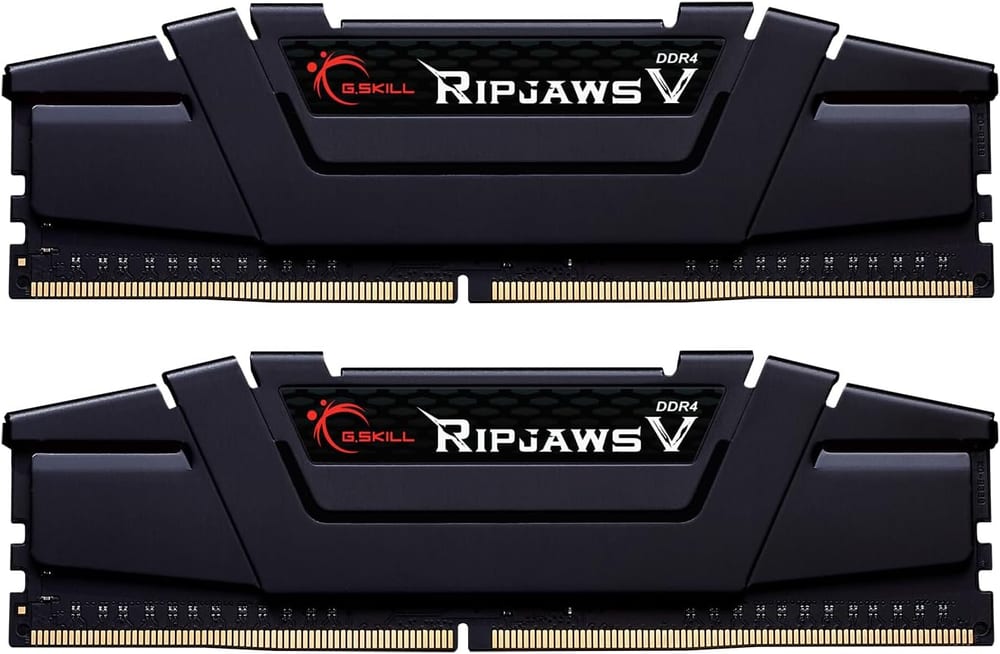 Memória G.Skill Ripjaws V 16GB (2x8GB) DDR4 3600MHz CL18 Preta - F4-3600C18D-16GVK