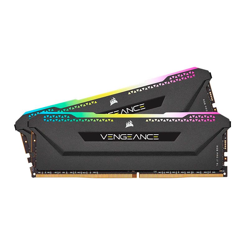 Memória Corsair Vengeance RGB PRO SL 16GB (2x8GB) DDR4 4000MHz CL18 Preto