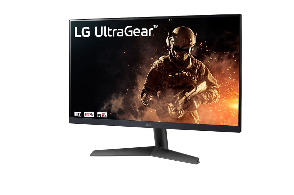 Monitor Gamer LG UltraGear 24" Full HD IPS 1920x1080 144Hz 1ms (GtG) HDR10 99% sRGB AMD FreeSync Premium HDMI/DisplayPort - 24GN60R-B
