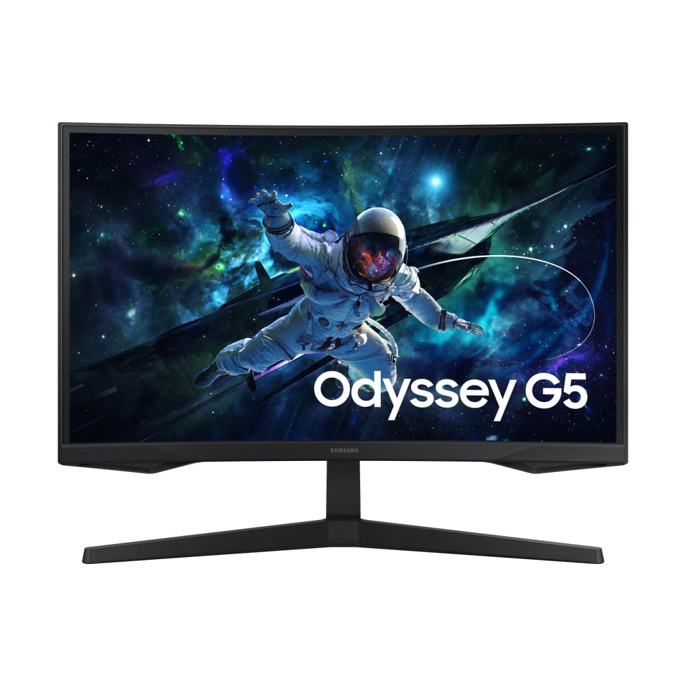 Monitor Gamer Samsung Odyssey G5 27" QHD 2560x1440 165Hz 1ms Curvo 1000R Painel VA HDR10 AMD FreeSync HDMI/DisplayPort - LS27CG552