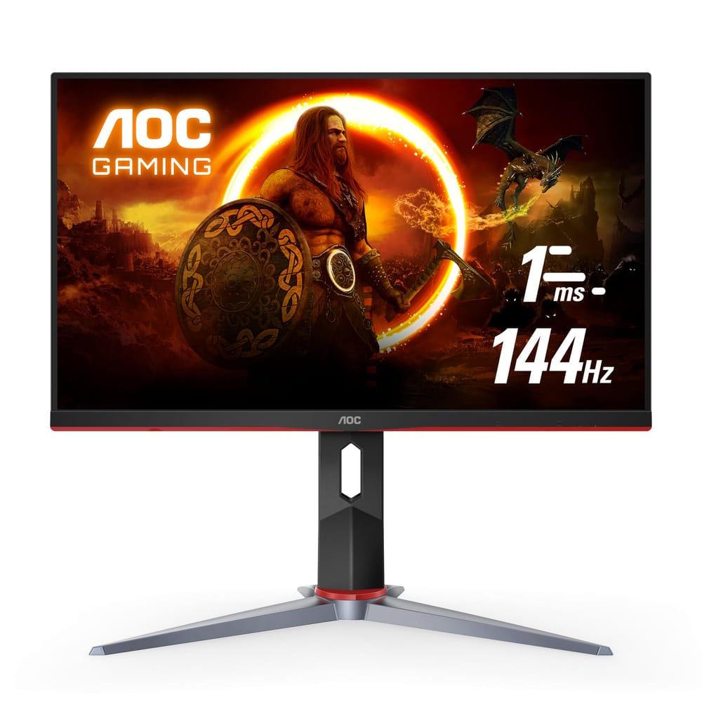 Monitor Gamer AOC 27" Full HD 165Hz 1ms IPS FreeSync Premium HDMI/DisplayPort/VGA com Ajuste de Altura - 27G2SP/BK