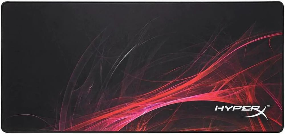 Mousepad Gamer HyperX Fury S Speed, Extra Grande XL 900x420x4mm, Superfície em Tecido Otimizada para Velocidade, Bordas Costuradas - HX-MPFS-S-XL