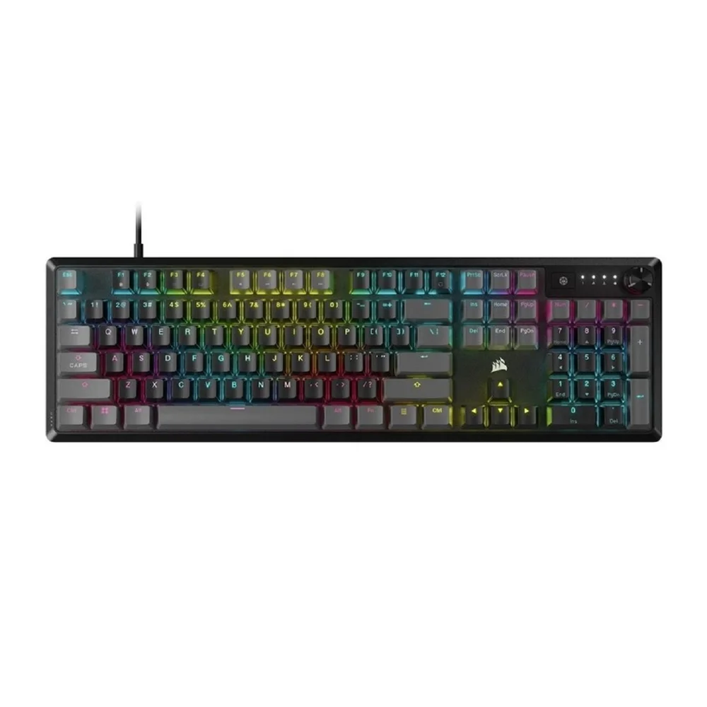Teclado Mecânico Corsair K70 Core RGB Switch MLX Vermelho