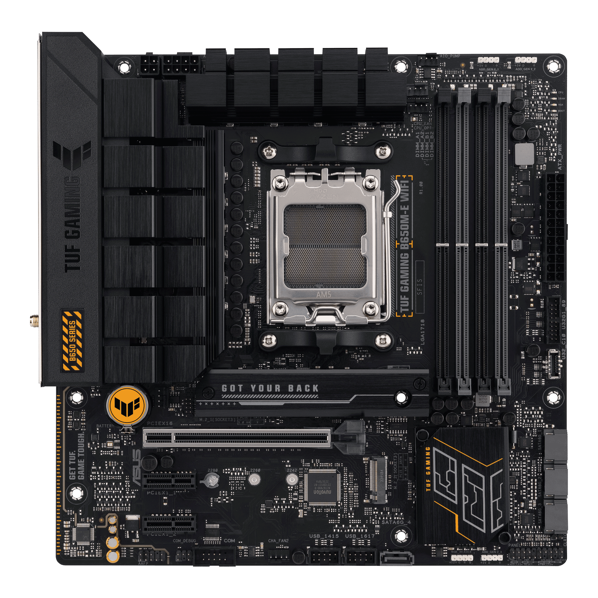 Placa-mãe ASUS TUF Gaming B650M-E WIFI AM5 Micro ATX DDR5