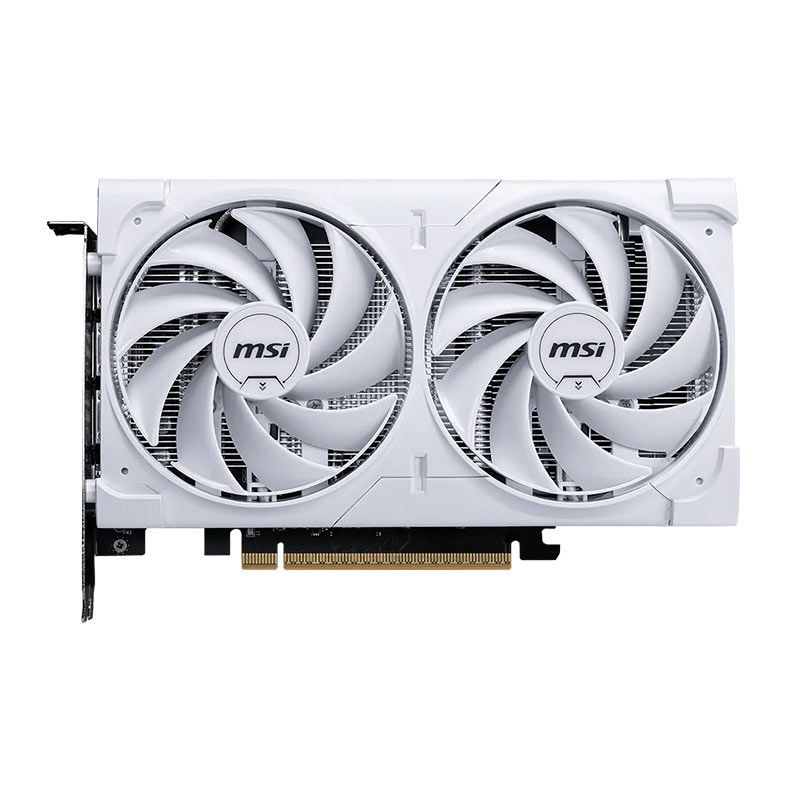 Placa de Vídeo MSI GeForce RTX 5060 Ventus 2X OC White 8GB GDDR7 128-bit
