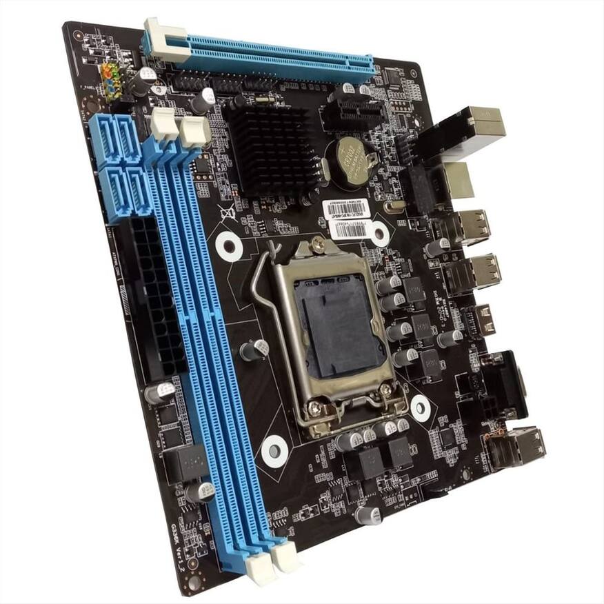 Placa-mãe Brazil PC BPC-HM55-NT LGA1156 DDR3 Micro-ATX HDMI/VGA