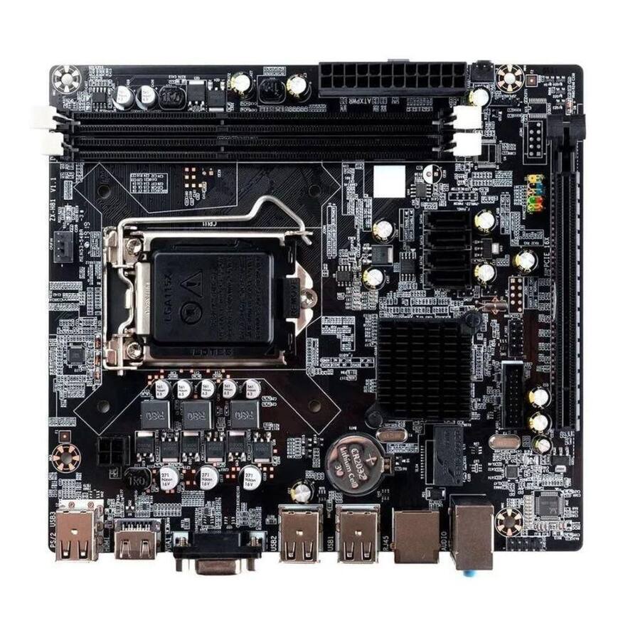 Placa-mãe Tob H61 LGA1155 DDR3 Micro-ATX M.2 HDMI/VGA