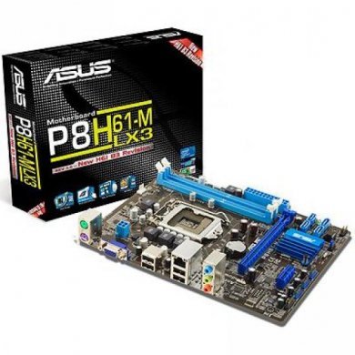 Placa-Mãe Asus P8H61-M LX3 R2.0 LGA1155 mATX DDR3 Chipset H61