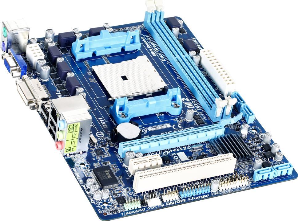 Placa-Mãe Gigabyte GA-F2A55M-DS2 AMD Socket FM2 mATX DDR3