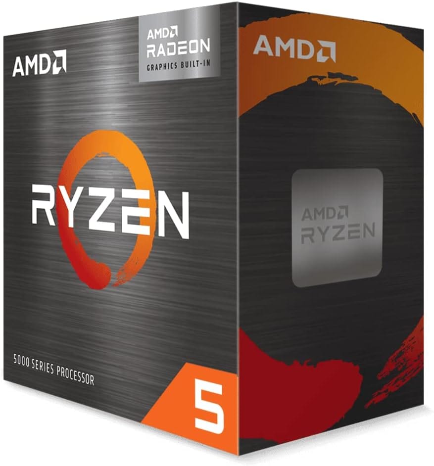 Processador AMD Ryzen 5 5600G, 6-Core, 12-Threads, 3.9GHz (4.4GHz Max Turbo), Cache 16MB, Vídeo Radeon Vega 7, AM4, com Cooler Wraith Stealth - 100-100000252BOX
