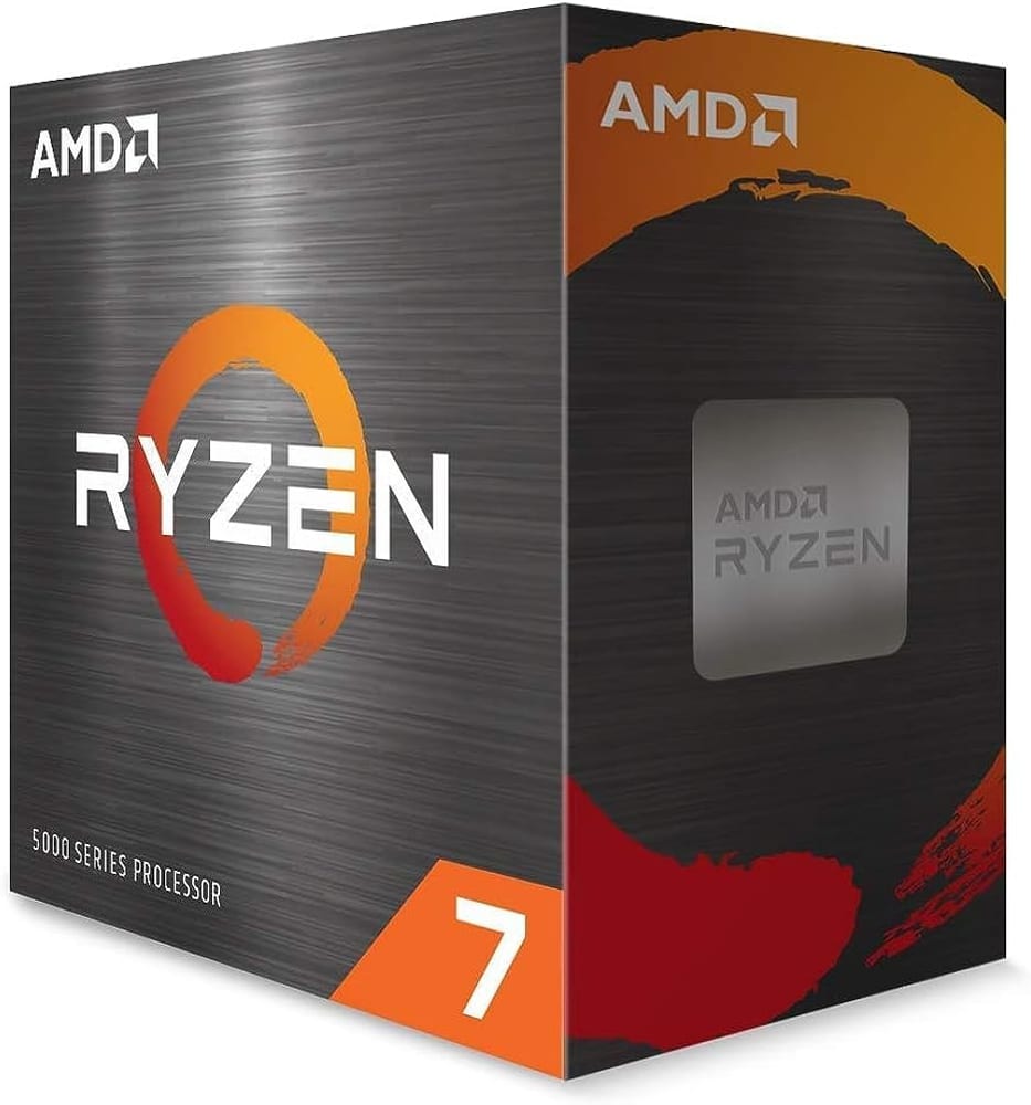 Processador AMD Ryzen 7 5800X, 8-Core, 16-Threads, 3.8GHz (4.7GHz Max Turbo), Cache 36MB, AM4, Sem Cooler - 100-100000063WOF