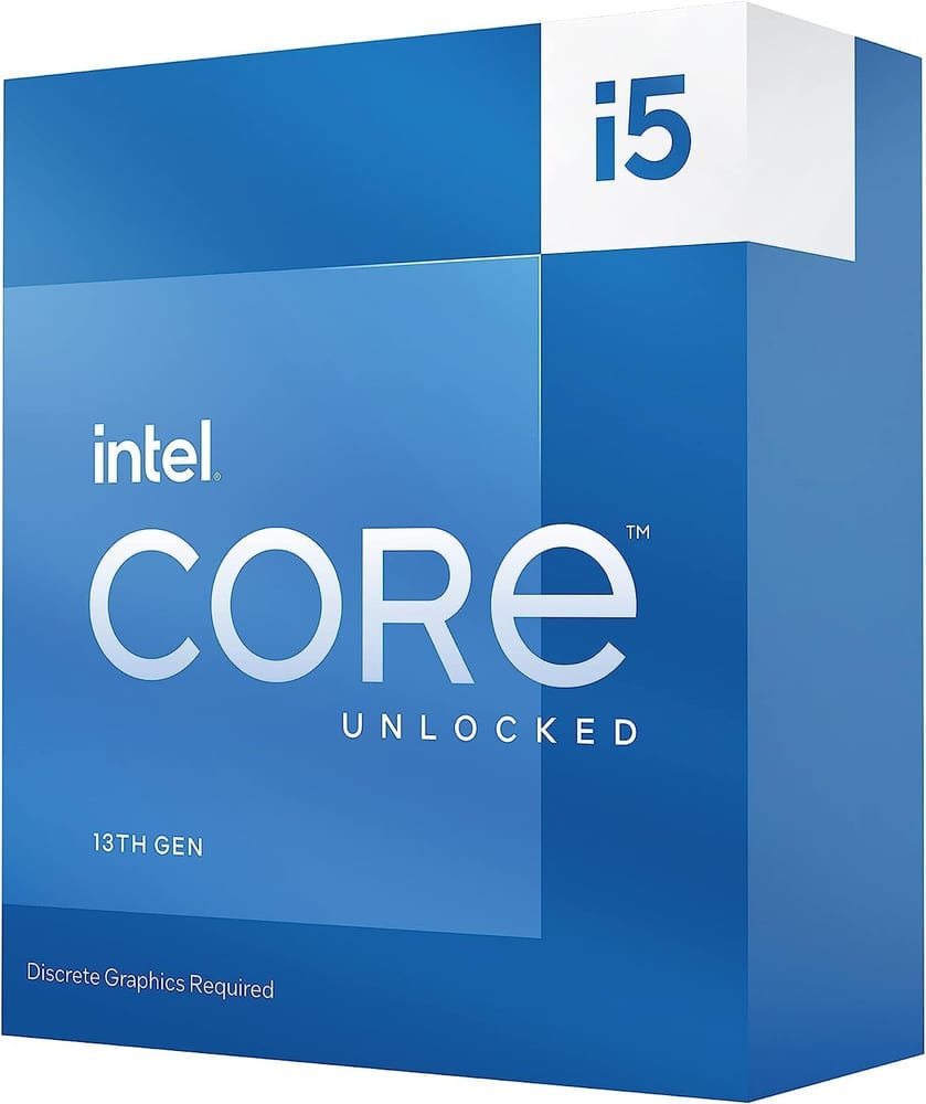 Processador Intel Core i5-13600KF, 13ª Geração, 3.5GHz (5.1GHz Turbo), 14 Núcleos (6P+8E), 20 Threads, Cache 24MB, LGA 1700, Desbloqueado, Sem Vídeo - BX8071513600KF