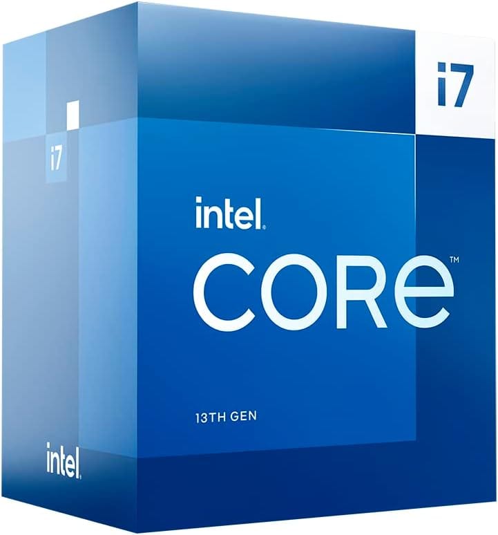 Processador Intel Core i7-13700F, 13ª Geração, 2.1GHz (5.2GHz Turbo), 16 Núcleos (8P+8E), 24 Threads, Cache 30MB, LGA 1700, Sem Vídeo Integrado - BX8071513700F