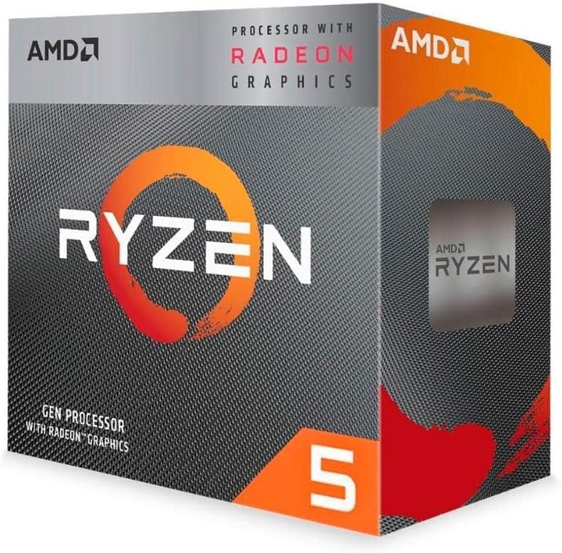 Processador AMD Ryzen 5 4600G, 3.7GHz (4.2GHz Max Turbo), 6 Núcleos, 12 Threads, Cache 8MB, AM4, Radeon Vega 7 - 100-100000147BOX