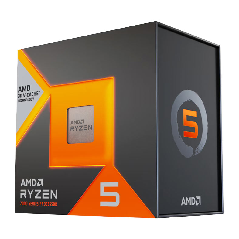 Processador AMD Ryzen 5 7600X3D AM5 6 núcleos 12 threads 4.7 GHz