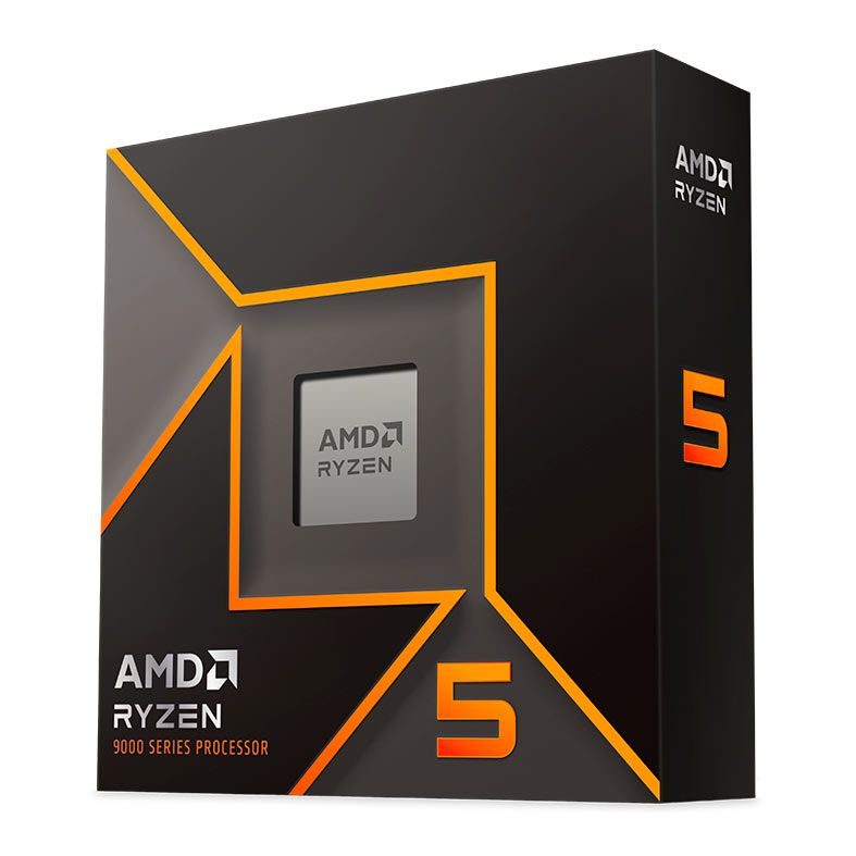 Processador AMD Ryzen 5 9600X 6-Core 12-Threads até 5.4GHz AM5 65W