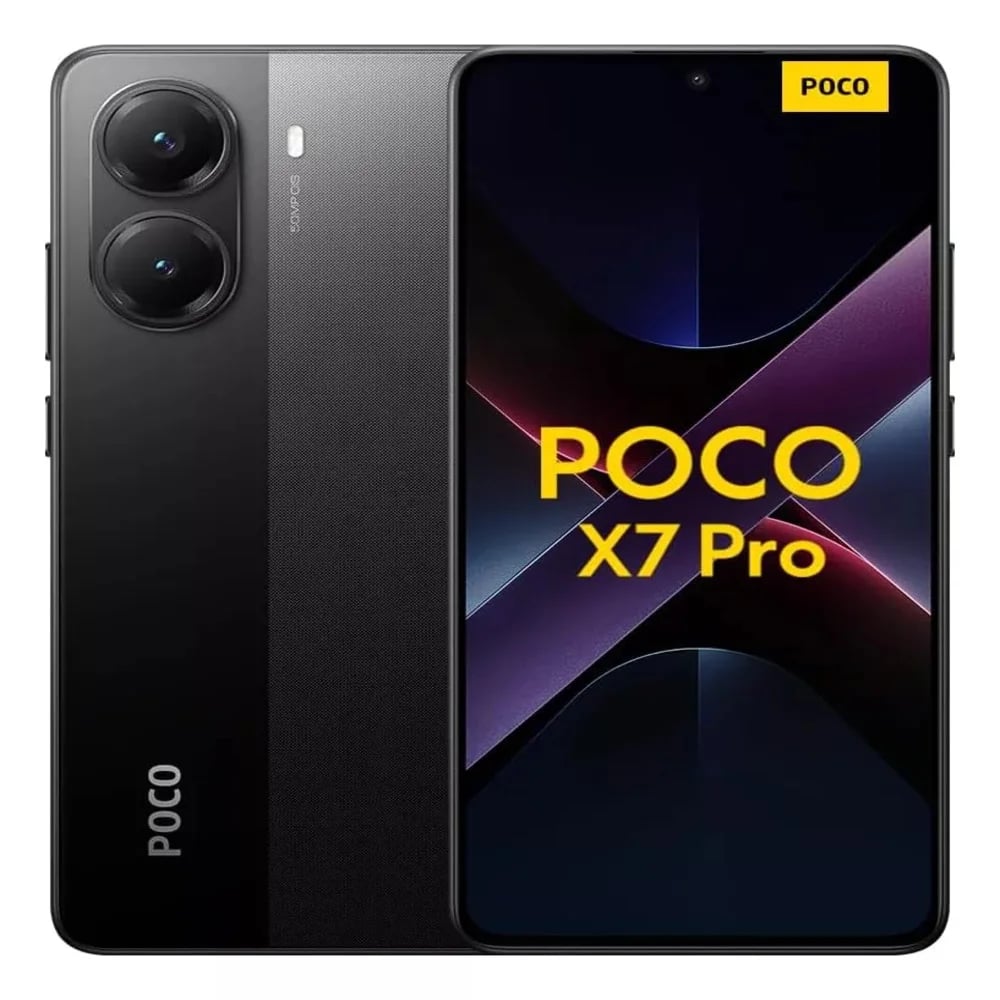 Smartphone Xiaomi POCO X7 Pro 5G 512GB 12GB RAM Tela AMOLED 6,67'' 1.5K 120Hz Preto